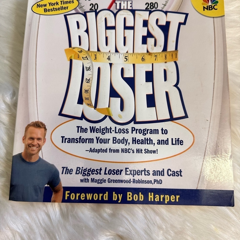 🩷5/$10 The Biggest Loser Weight-Loss Program Book